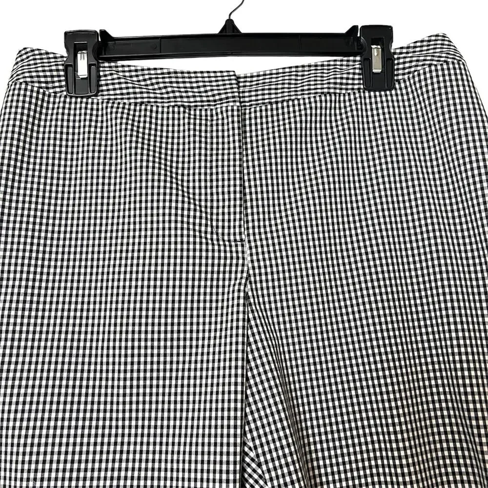 CHICO’S Women’s Gingham Shorts  10   Cottage Core  Beach